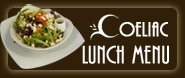 Oscars Buncrana Coeliac Lunch Menu